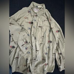 Wrangler Fishing Print Shirt